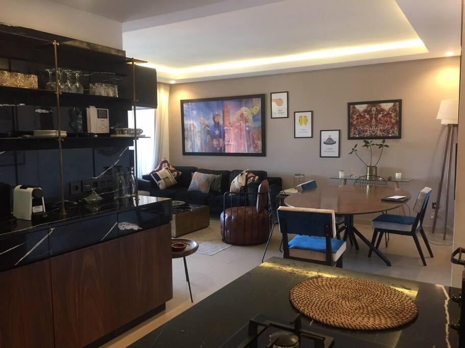 Luxueux Appart Hivernage Avec Vue Sur L"Atlas Marrakesh Esterno foto